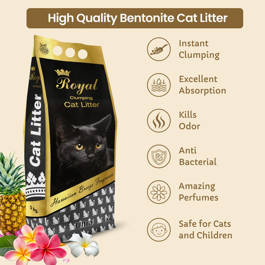 Royal Hawaiian Breeze Clumping Cat Litter Sand | By Indian Cat Litter